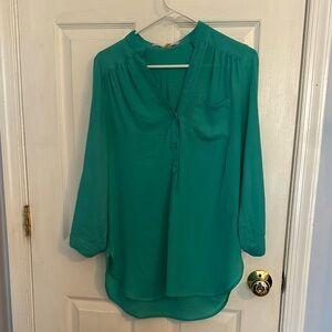 41 Hawthorn Vibrant Teal Blouse